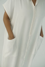 Load image into Gallery viewer, Moroccan dress white