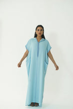 Load image into Gallery viewer, Moroccan dress baby blue