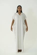 Load image into Gallery viewer, Moroccan dress white