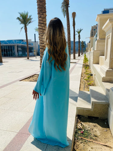 Abaya blue