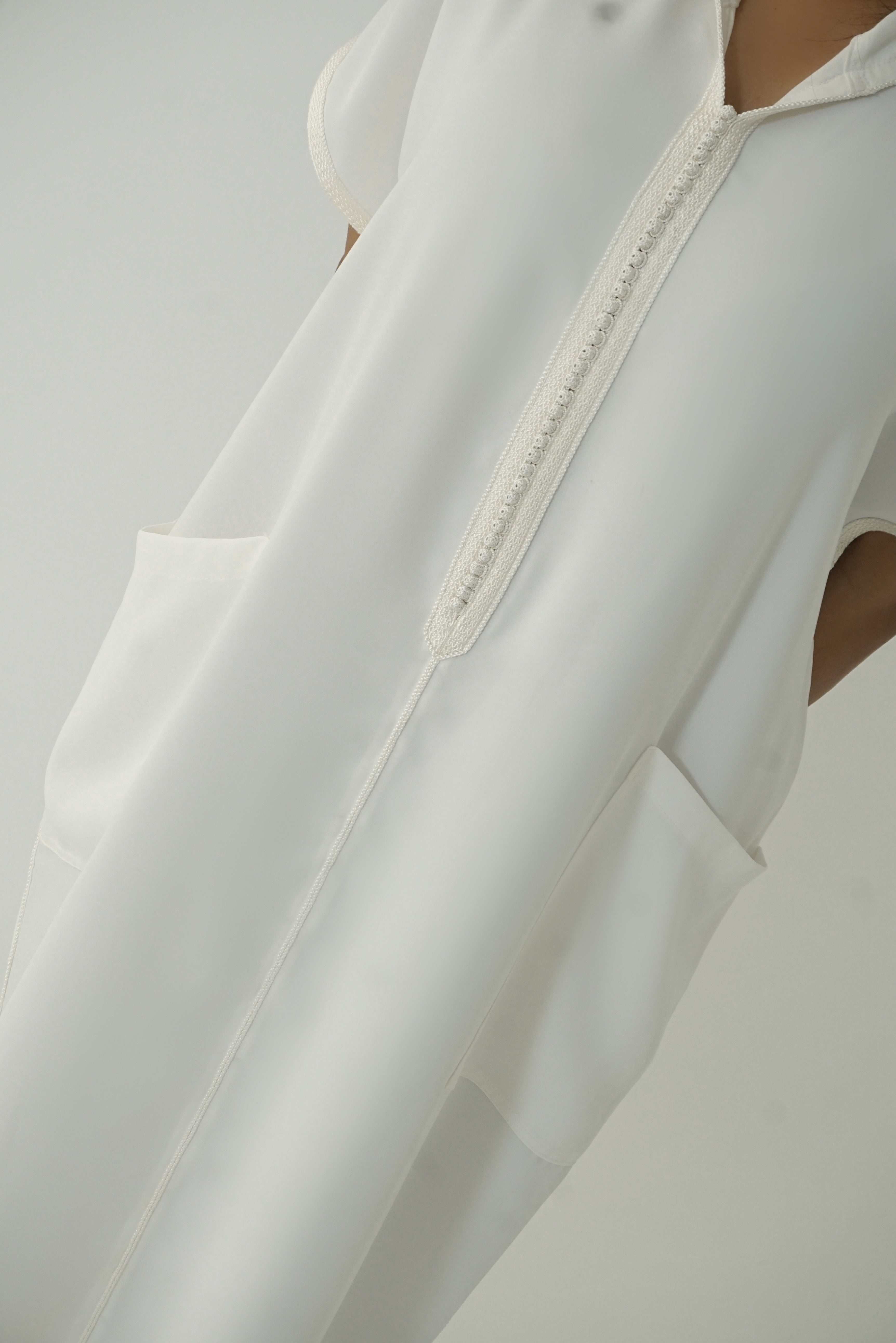 Moroccan dress white