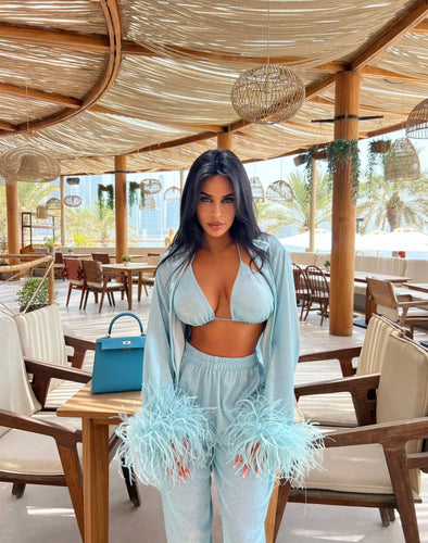 Celeste 3-Piece Luxe Feather Set