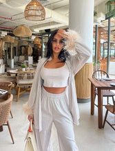 Load image into Gallery viewer, Celeste 3-Piece Luxe Feather Set